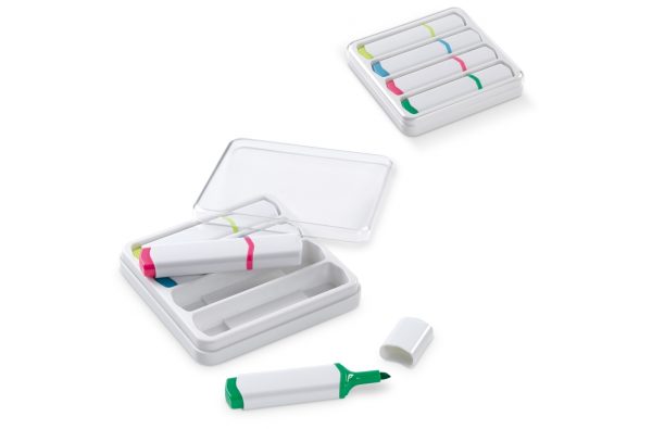 Zestaw zakreślaczy 4szt.