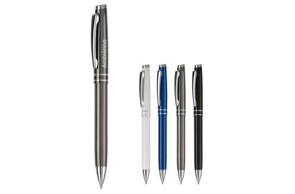 Długopis z dwoma paskami