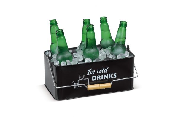 Taca chłodząca na napoje z uchwytem