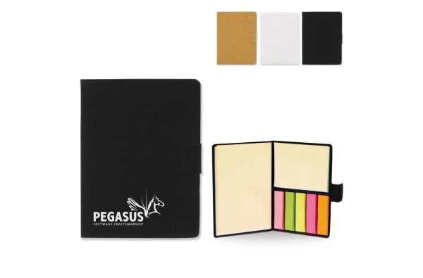 Notes ekologiczny z karteczkami samoprzylepnymi