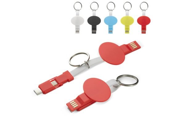 Owalny kabel ładujący