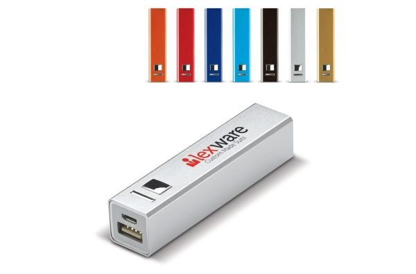 Powerbank Aluminiowy 2200mAh