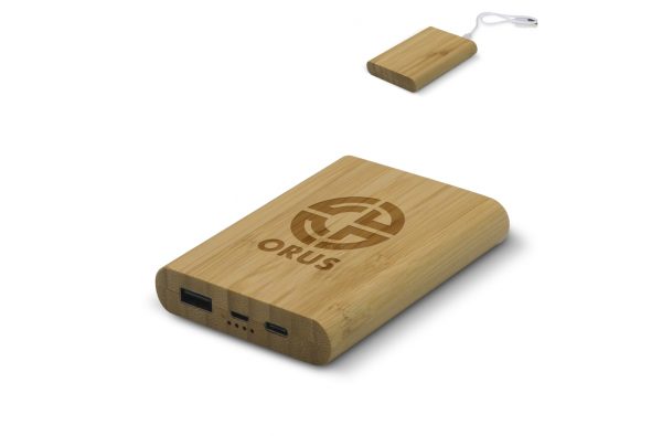 Powerbank bambus 5.000mAh