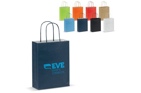 Mała Torba Papierowa Eco 120g/m²