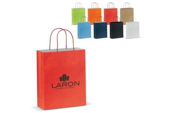 Średnia torba papierowa Eco 120g/m²