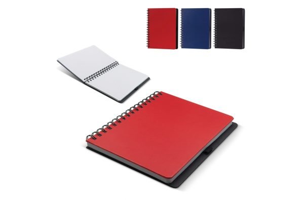 Notatnik na spirali wykonany z papieru z recyklingu format A5