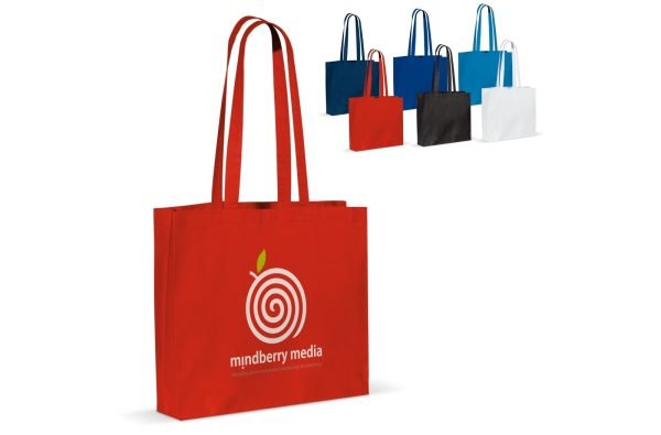 Torba na ramię bawelna OEKO-TEX® 140g/m² 40x10x35cm