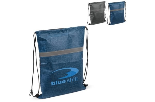 Plecak z odblaskowym paskiem