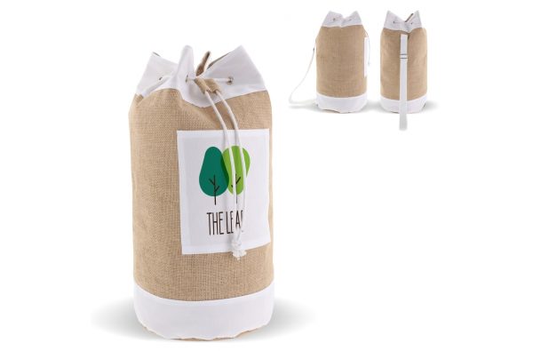 Torba żeglarska juta/bawełna