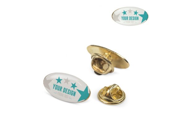 Metalowa przypinka 20x12mm